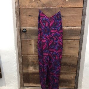 NWOT J Crew silk jumpsuit